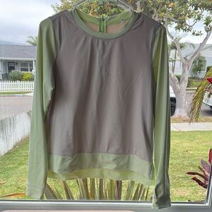 Lululemon Athletica Green Long Sleeve Hoodie